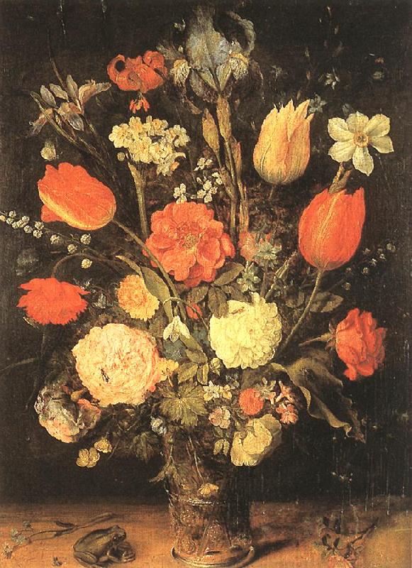 BRUEGHEL, Jan the Elder Flowers gy France oil painting art